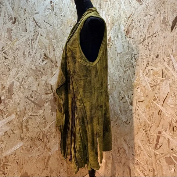 Joyce Seppala Vest Boho Lagenlook Artsy Layered Tunic Fairy Grunge Festival - Picture 7 of 13